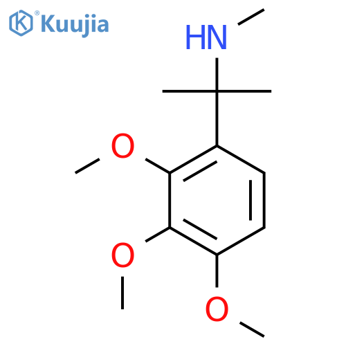 methyl2-(2,3,4-trimethoxyphenyl)propan-2-ylamine structure