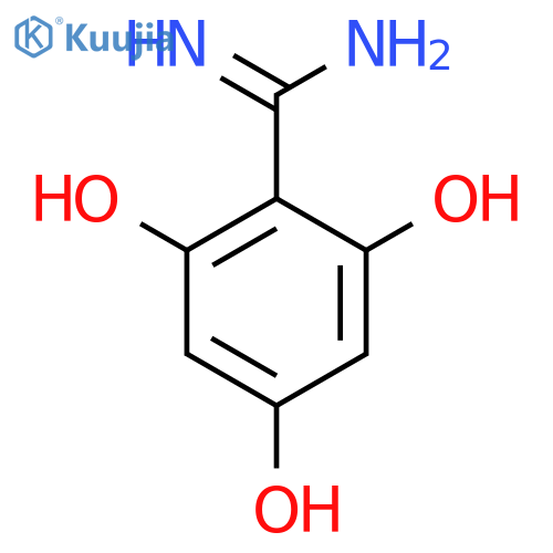 2,4,6-trihydroxybenzene-1-carboximidamide structure