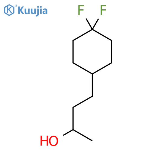 4-(4,4-Difluorocyclohexyl)butan-2-ol structure