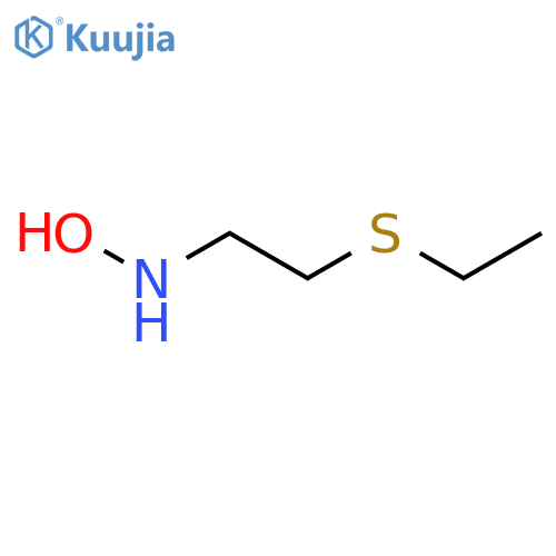 N-2-(ethylsulfanyl)ethylhydroxylamine structure