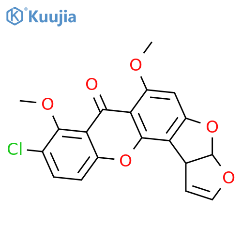 Sterigmatocystin; 9-Chloro, 8-Me ether structure