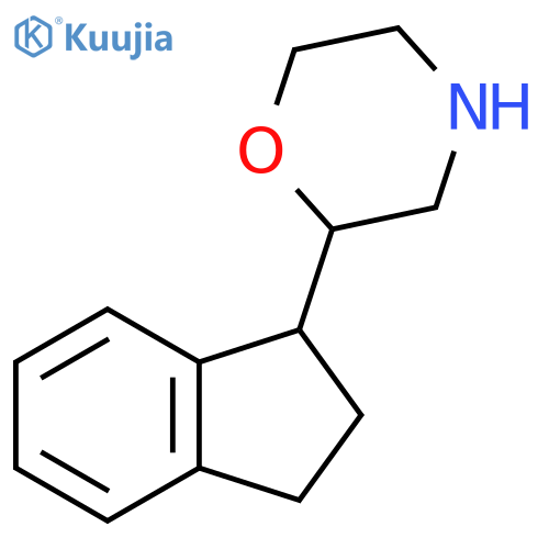 2-(2,3-dihydro-1H-inden-1-yl)morpholine structure