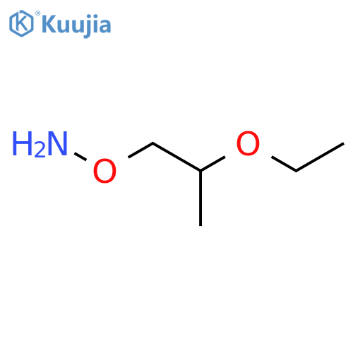 O-(2-ethoxypropyl)hydroxylamine structure
