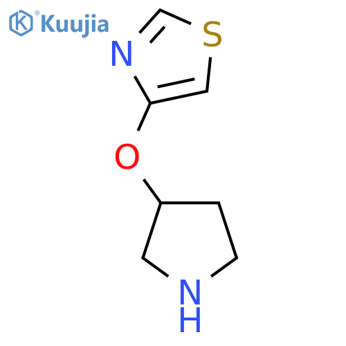 4-(pyrrolidin-3-yloxy)-1,3-thiazole structure