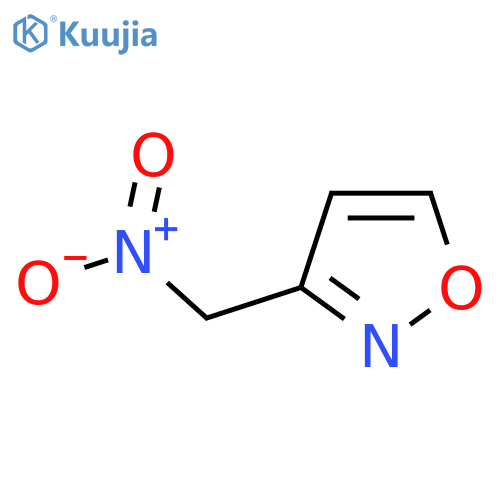 3-(nitromethyl)-1,2-oxazole structure