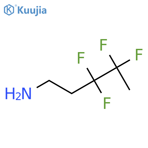 3,3,4,4-tetrafluoropentan-1-amine structure