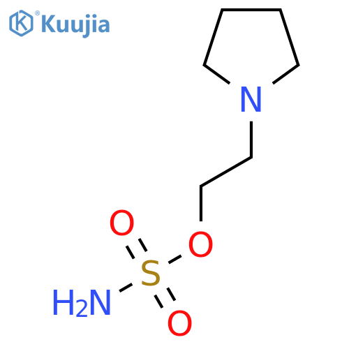 2-(Pyrrolidin-1-yl)ethyl sulfamate structure