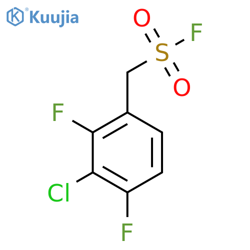 (3-chloro-2,4-difluorophenyl)methanesulfonyl fluoride structure