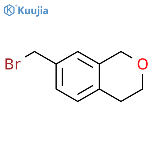 7-(bromomethyl)-3,4-dihydro-1H-2-benzopyran structure
