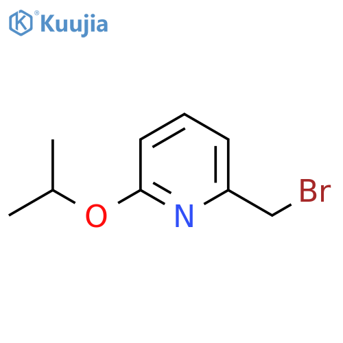2-(bromomethyl)-6-(propan-2-yloxy)pyridine structure