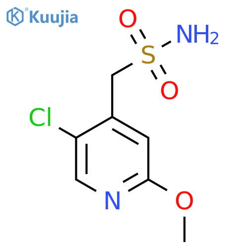 (5-chloro-2-methoxypyridin-4-yl)methanesulfonamide structure