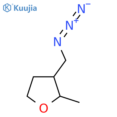3-(azidomethyl)-2-methyloxolane structure
