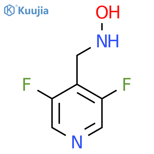 N-(3,5-difluoropyridin-4-yl)methylhydroxylamine structure