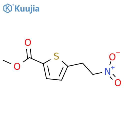 methyl 5-(2-nitroethyl)thiophene-2-carboxylate structure
