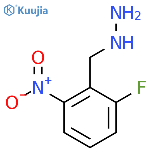 (2-fluoro-6-nitrophenyl)methylhydrazine structure