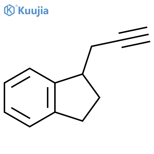 1-(prop-2-yn-1-yl)-2,3-dihydro-1H-indene structure