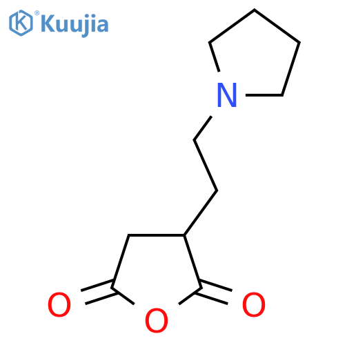 3-2-(pyrrolidin-1-yl)ethyloxolane-2,5-dione structure
