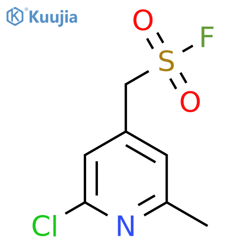(2-chloro-6-methylpyridin-4-yl)methanesulfonyl fluoride structure