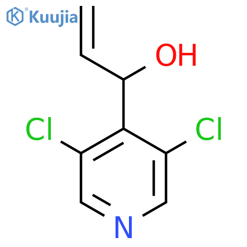 1-(3,5-dichloropyridin-4-yl)prop-2-en-1-ol structure