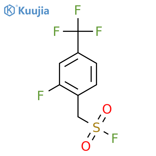 2-fluoro-4-(trifluoromethyl)phenylmethanesulfonyl fluoride structure