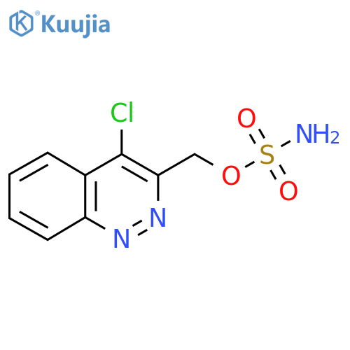(4-chlorocinnolin-3-yl)methyl sulfamate structure