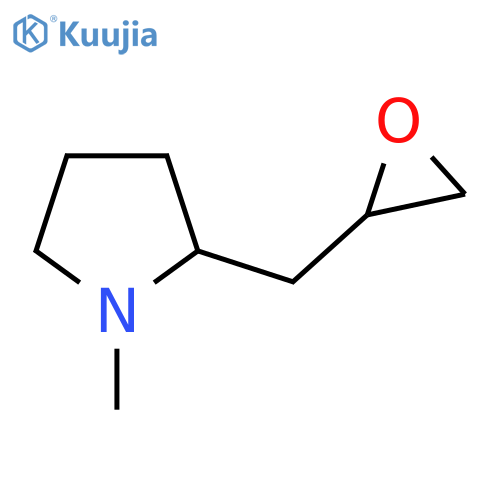 1-methyl-2-(oxiran-2-yl)methylpyrrolidine structure