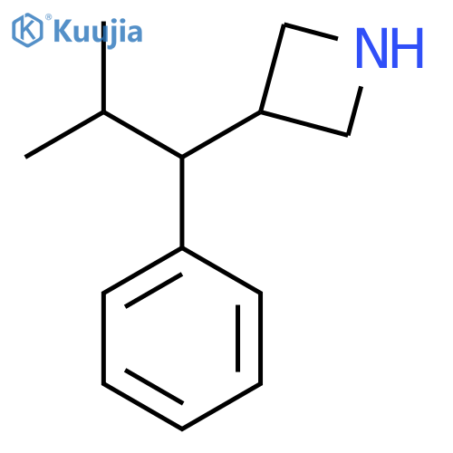 3-(2-Methyl-1-phenylpropyl)azetidine structure