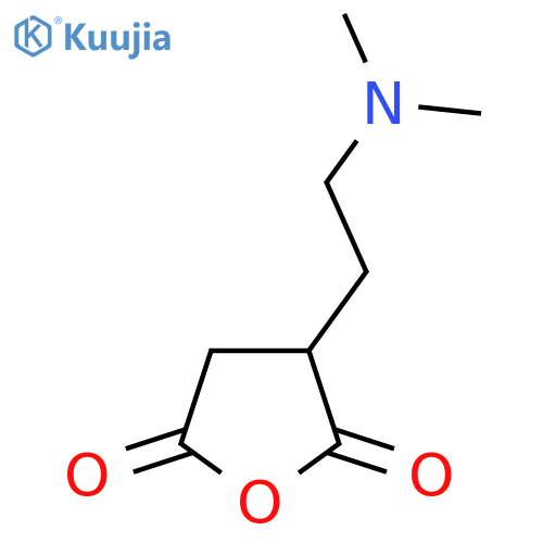 3-2-(dimethylamino)ethyloxolane-2,5-dione structure
