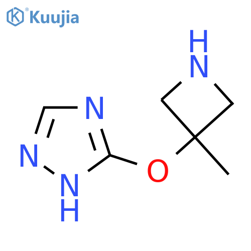 3-(3-methylazetidin-3-yl)oxy-1H-1,2,4-triazole structure