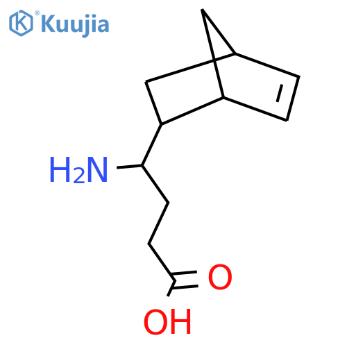 4-amino-4-{bicyclo2.2.1hept-5-en-2-yl}butanoic acid structure
