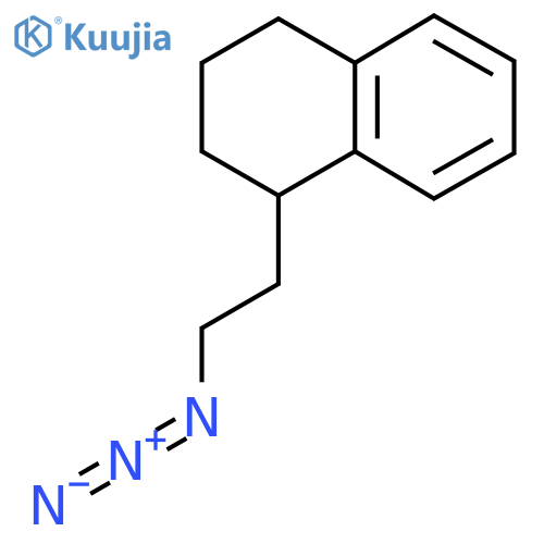 1-(2-azidoethyl)-1,2,3,4-tetrahydronaphthalene structure