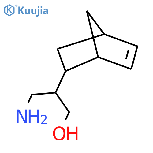 3-amino-2-{bicyclo2.2.1hept-5-en-2-yl}propan-1-ol structure