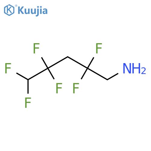 2,2,4,4,5,5-hexafluoropentan-1-amine structure