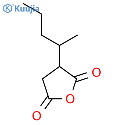 3-(pentan-2-yl)oxolane-2,5-dione structure