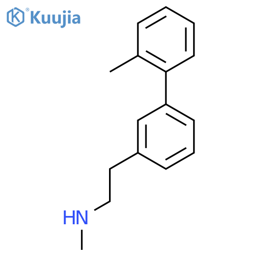 methyl({2-3-(2-methylphenyl)phenylethyl})amine structure