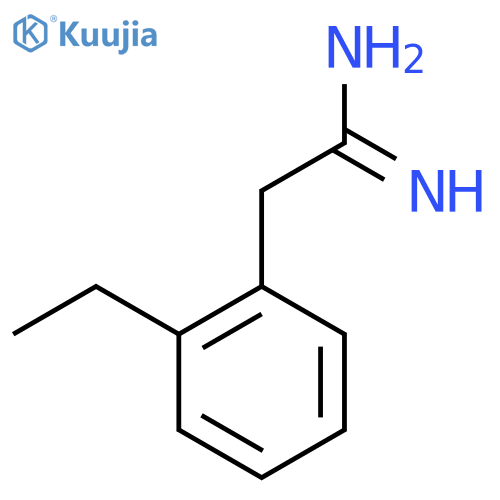 2-(2-ethylphenyl)ethanimidamide structure