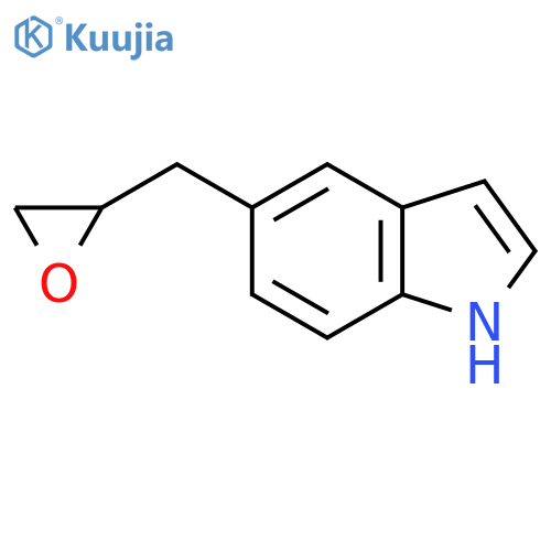 5-(oxiran-2-yl)methyl-1H-indole structure