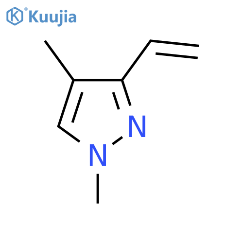 3-ethenyl-1,4-dimethyl-1H-pyrazole structure