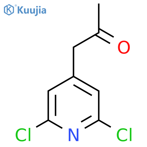 1-(2,6-Dichloropyridin-4-yl)propan-2-one structure