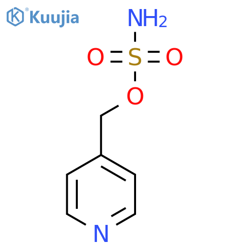 (pyridin-4-yl)methyl sulfamate structure