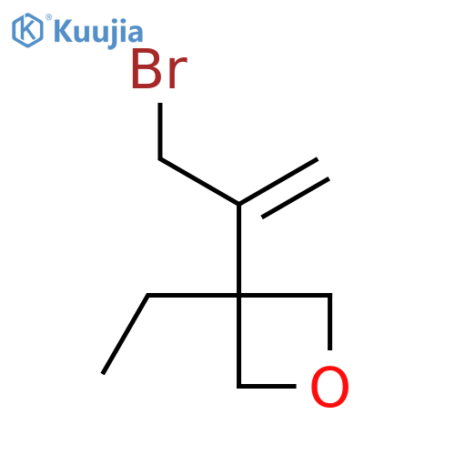 3-(3-Bromoprop-1-en-2-yl)-3-ethyloxetane structure