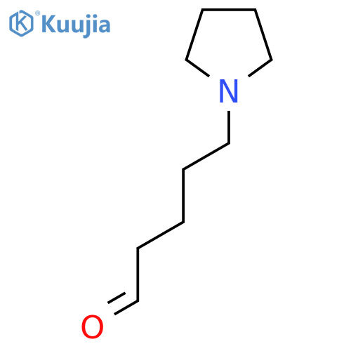 5-(pyrrolidin-1-yl)pentanal structure