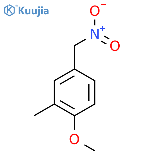 1-methoxy-2-methyl-4-(nitromethyl)benzene structure