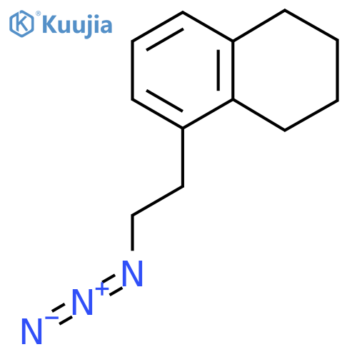 5-(2-azidoethyl)-1,2,3,4-tetrahydronaphthalene structure