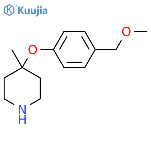 4-4-(methoxymethyl)phenoxy-4-methylpiperidine structure