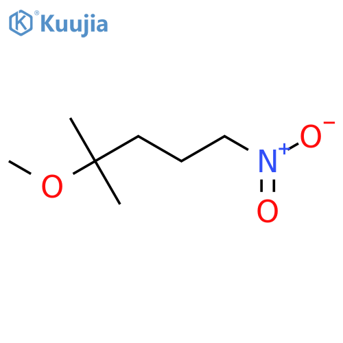 4-methoxy-4-methyl-1-nitropentane structure