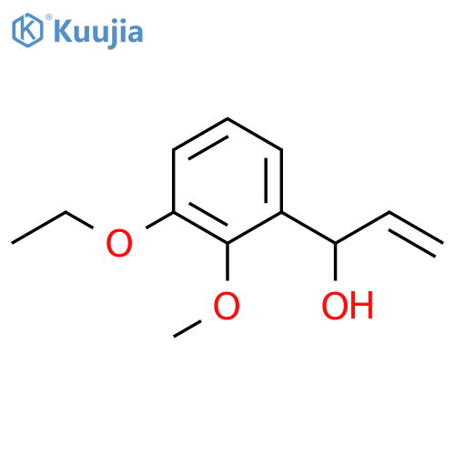 1-(3-ethoxy-2-methoxyphenyl)prop-2-en-1-ol structure