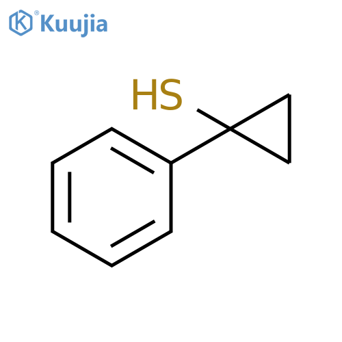1-phenylcyclopropane-1-thiol structure