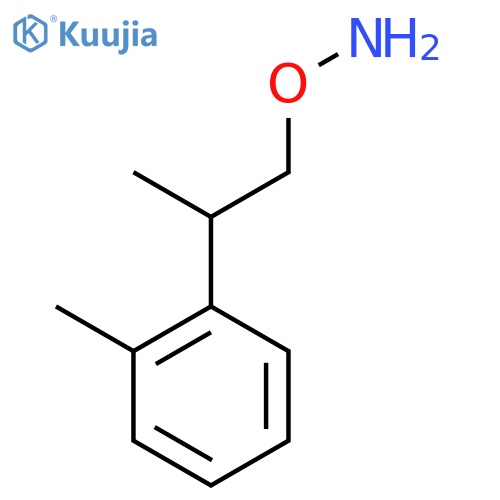 O-2-(2-methylphenyl)propylhydroxylamine structure