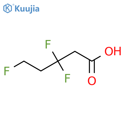 3,3,5-trifluoropentanoic acid structure